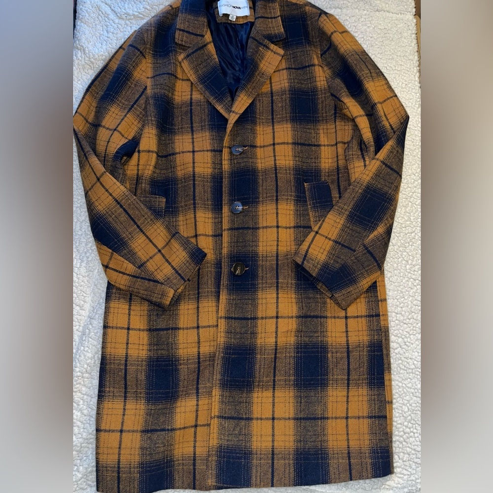 Men Fashion Nova Overcoat